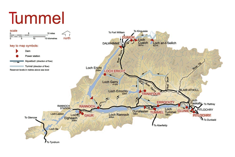 Tummel map