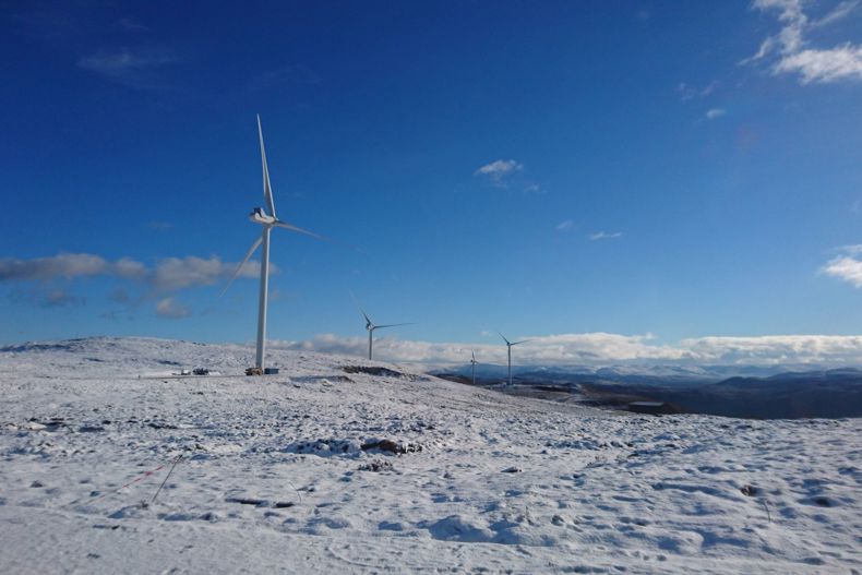 Image of Existing Bhlaraidh wind farm