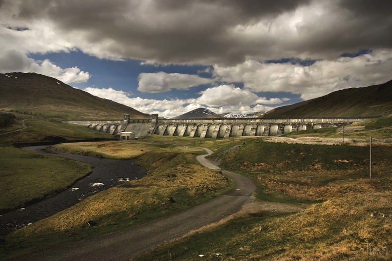 View of Breadalbane - Lubreoch dam